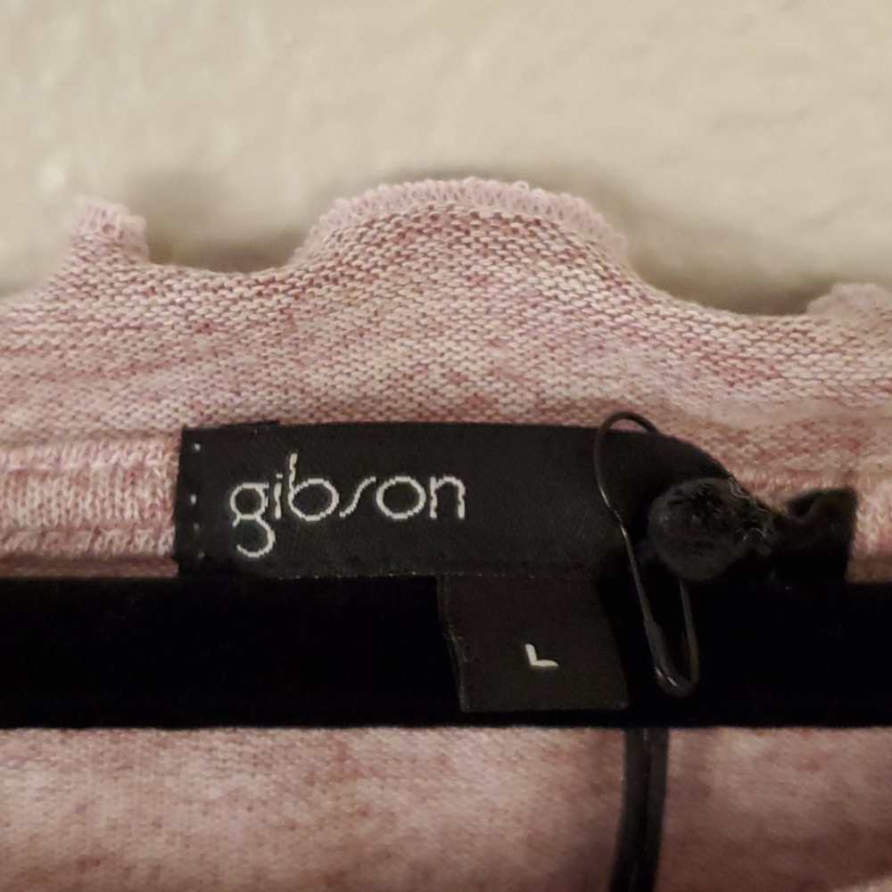 Gibson Ruffled Edge Raglan Pullover - Picture 5 of 7